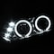 Spec-D Tuning 06-11 Honda Civic Halo LED Projector Chrome, 2LHP-CV062-TM 2LHP-CV062-TM - alternate 2